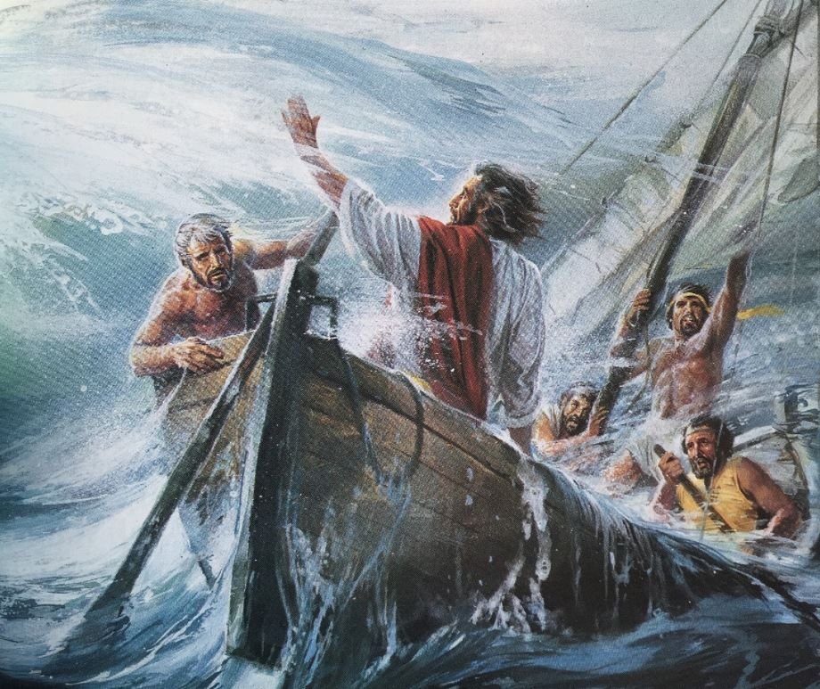 Today’s Gospel – Jesus Calms a Storm